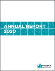 Annual Report for Fiscal Year 2020